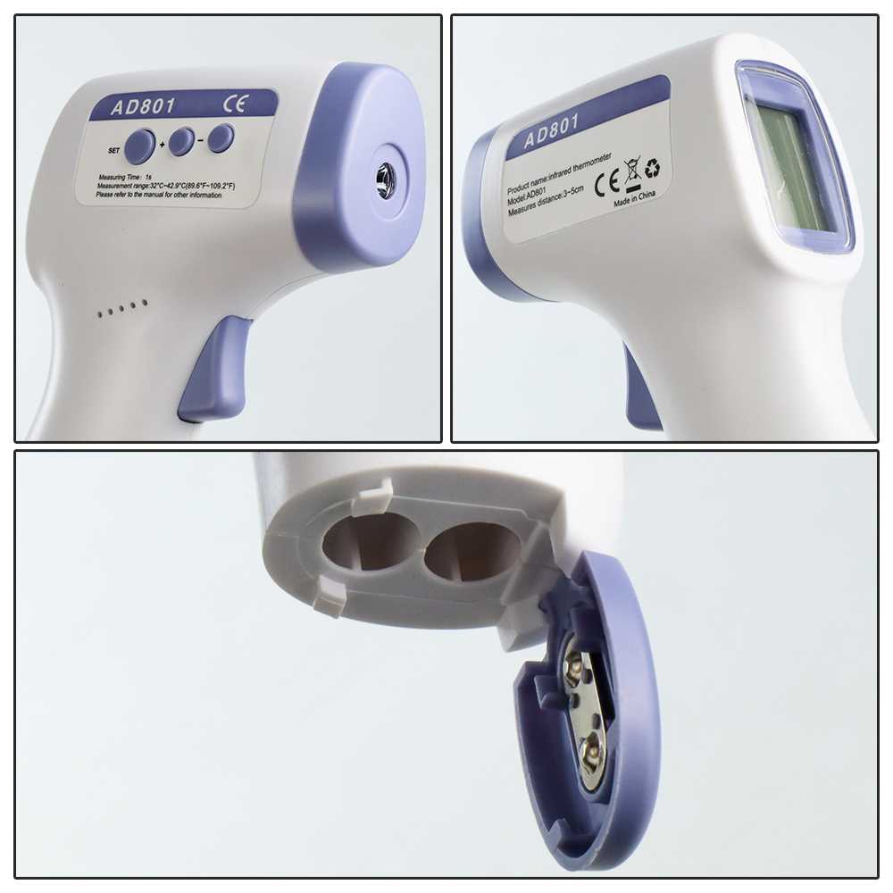 Termometer Gun Tembak Infrared Digital Non Contact Thermometer Bayi dan Dewasa