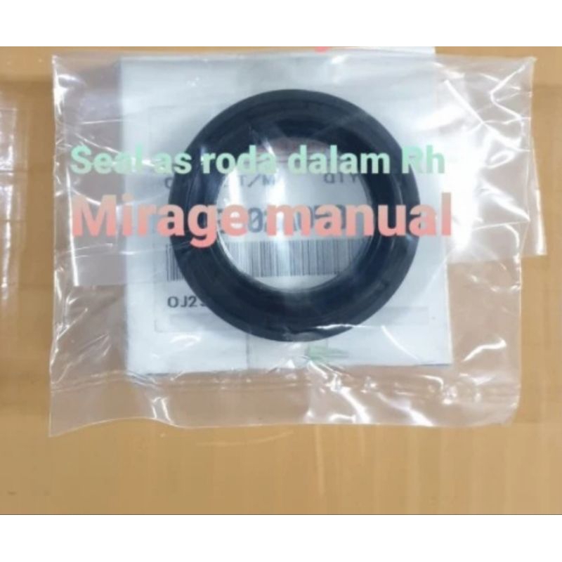 seal sil as roda manual kanan seal drive shaft driveshaft gearbox mirage