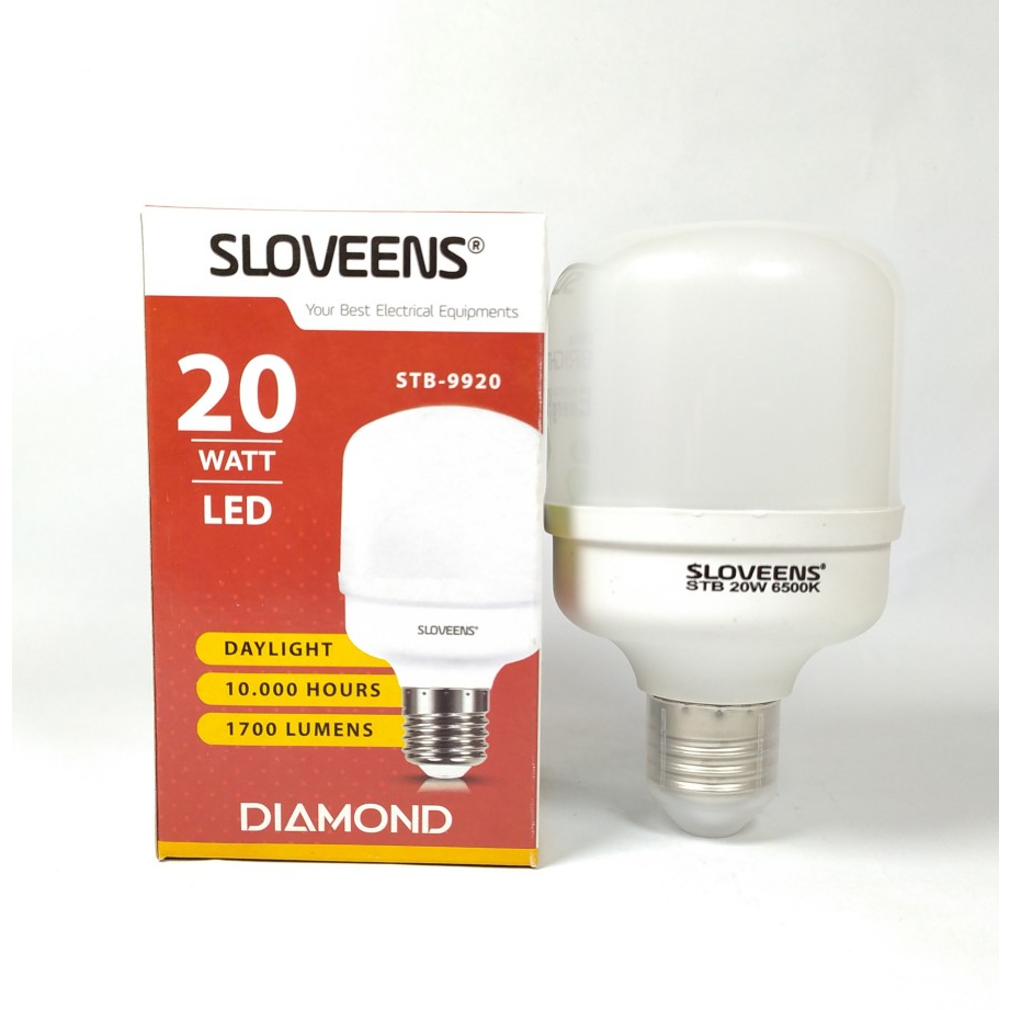 Sloveens Diamond Lampu LED Capsule 20 Watt - Cahaya Putih