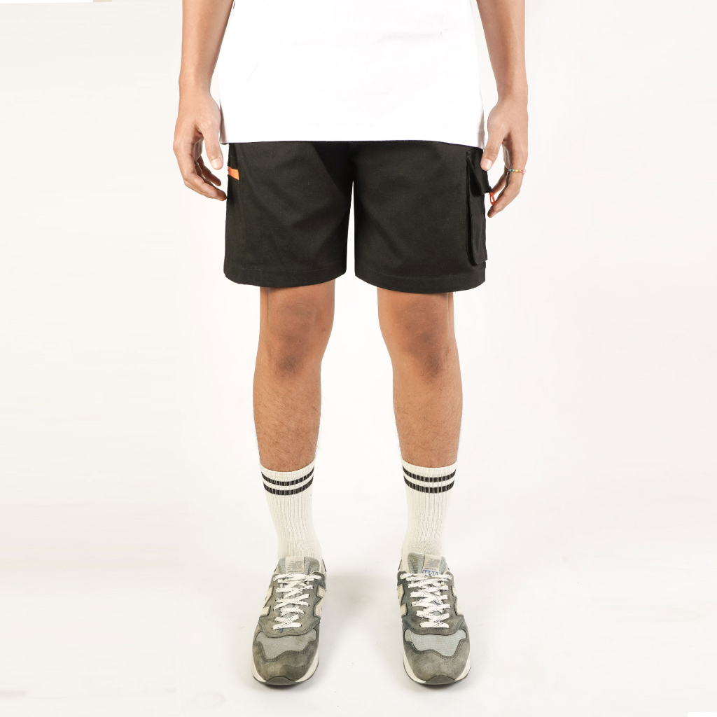 Short Cargo Pants | Asja | Black | Bettermine