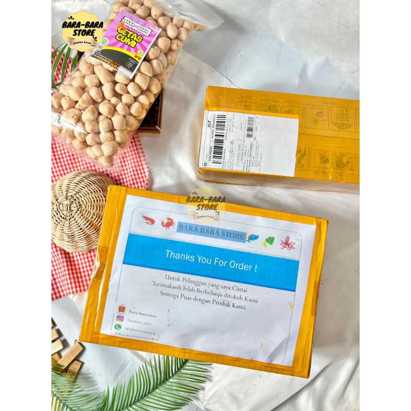 

packingan tambahan/request