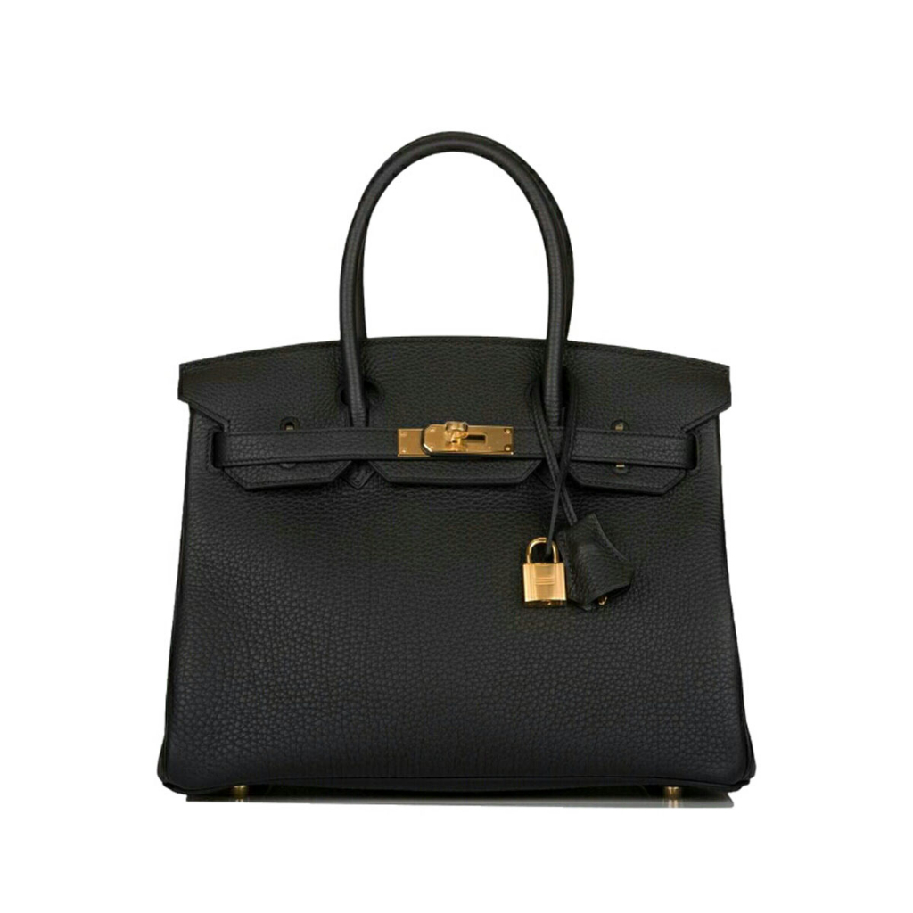 Sling Bag 30301HERMES Birkin30 Togo Black Premium