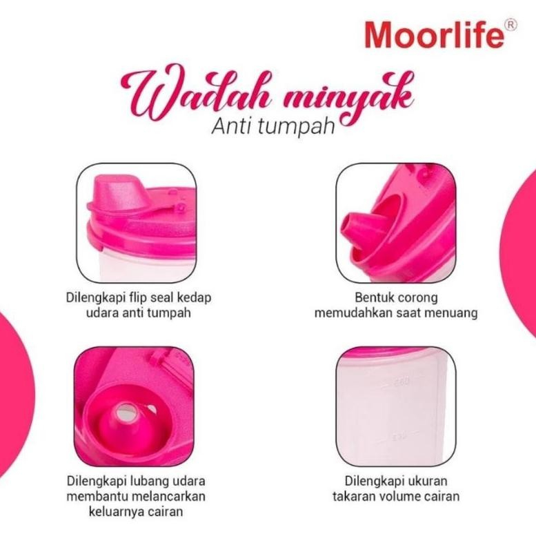 Moorlife Clario 850ml BOTOL MINYAK 850ML oil jug