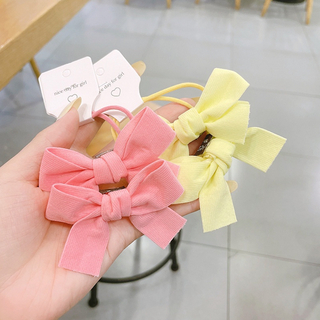 [COD] IKAT RAMBUT PITA ISI 2 PCS SET IKAT RAMBUT ANAK PITA CUTE LUCU ALA KOREA WARNA PASTEL KUNCIRAN RAMBUT