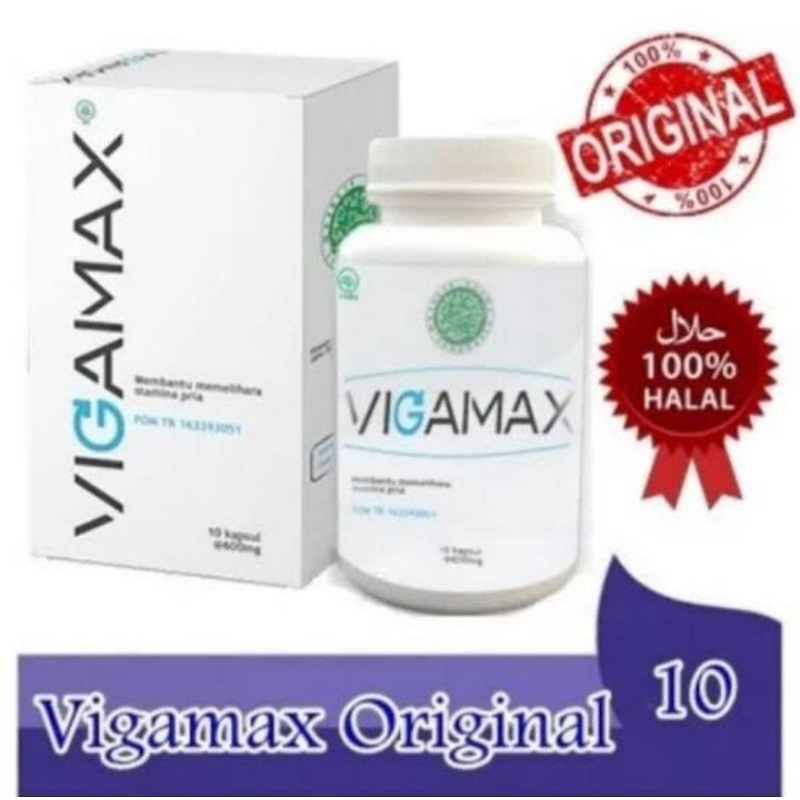 Vigamax obat Herbal Vigamax Asli original obat pemanjang alat Vital pria Terbaik