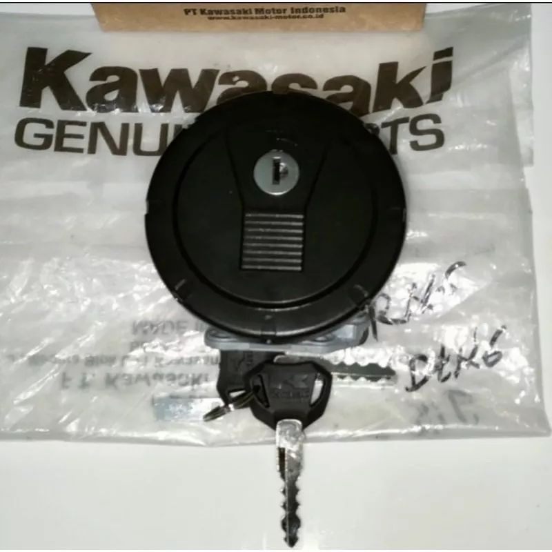 KUNCI KONTAK KLX 150 SET TUTUP TANGKI TANK KAWASAKI ORI TERMURAH