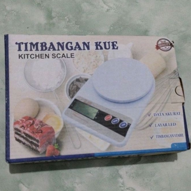 Timbangan dapur kue kitchen scale digital 7 kg SF-400