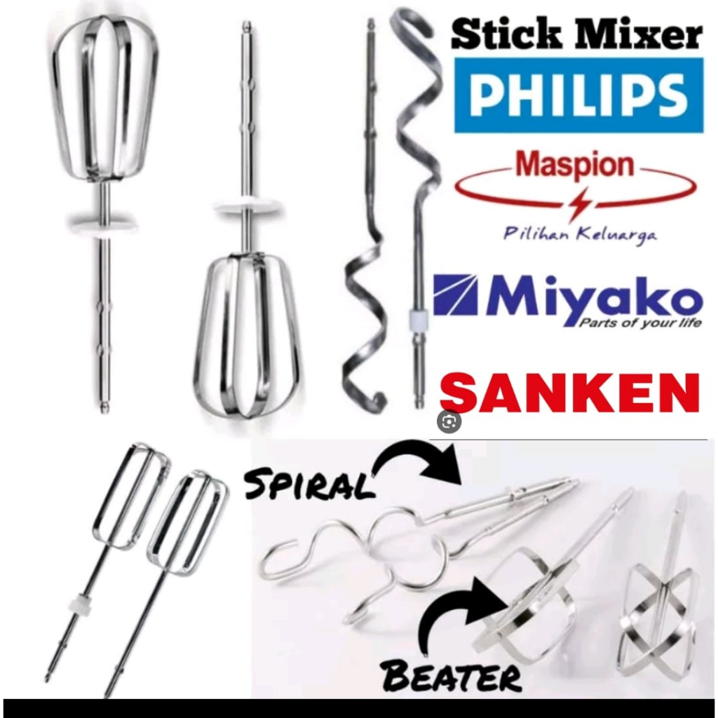 stik mixer - gagang mixer - pengocok stik mixer