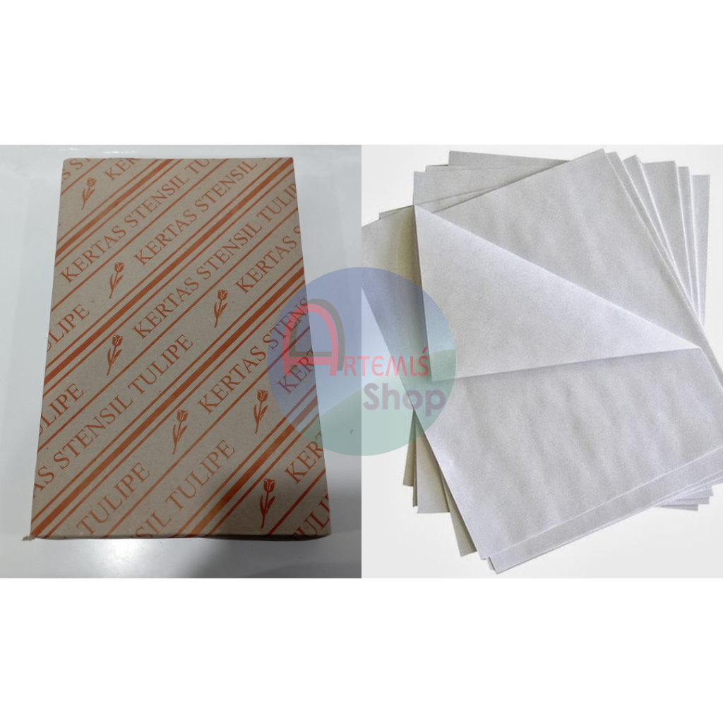 

Kertas Buram / Stensil Folio / F4 TULIPE / TULIP 65 gsm / 65 gr