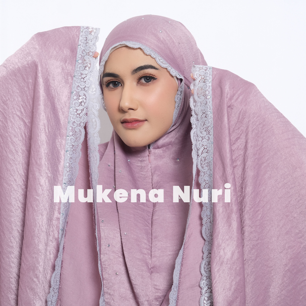 Mukena Dewasa Santorini 2IN1 Silk Premium Adya