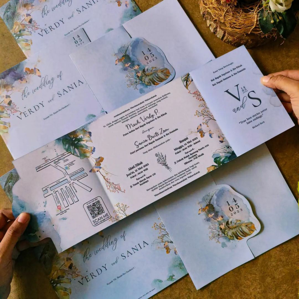 Undangan Murah 1000an + Cetak GS006