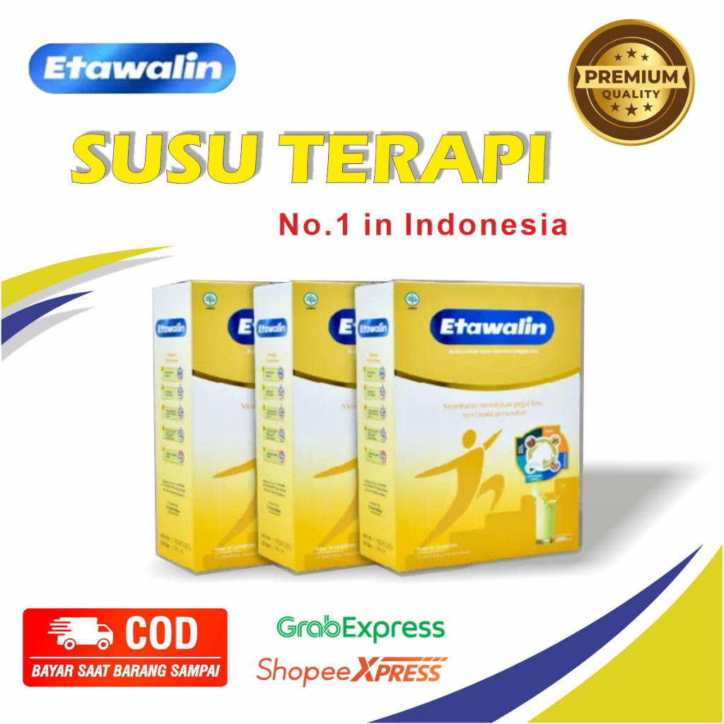 [Bisa COD] SUSU ETAWALIN – Susu Kambing Etawa Atasi Nyeri Sendi Tingkatkan Kepadatan & Kesehatan Tul