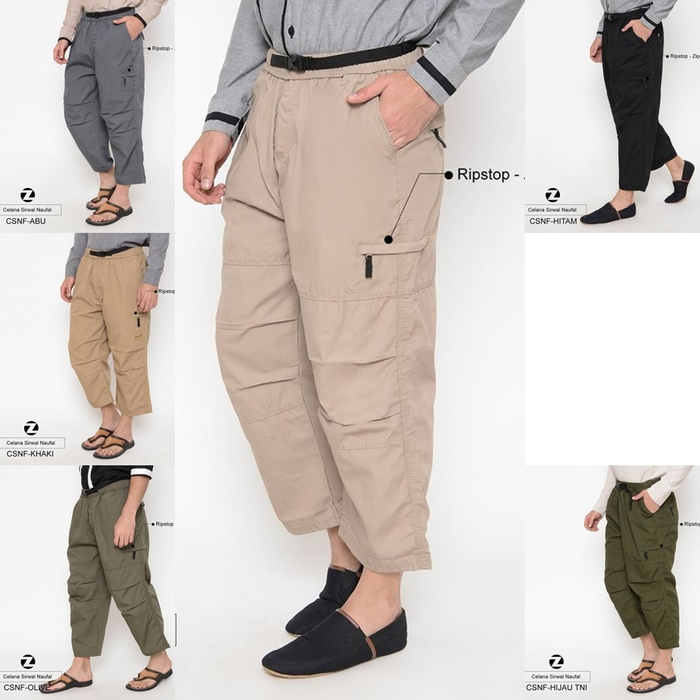 Celana Sirwal Naufal Ukuran Jumbo By Zayidan | Celana Panjang Pria Sirwal Naufal By Zayidan