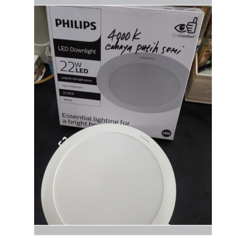 Lampu Led Eridani DL190B 22watt 4000K cahaya putih semi