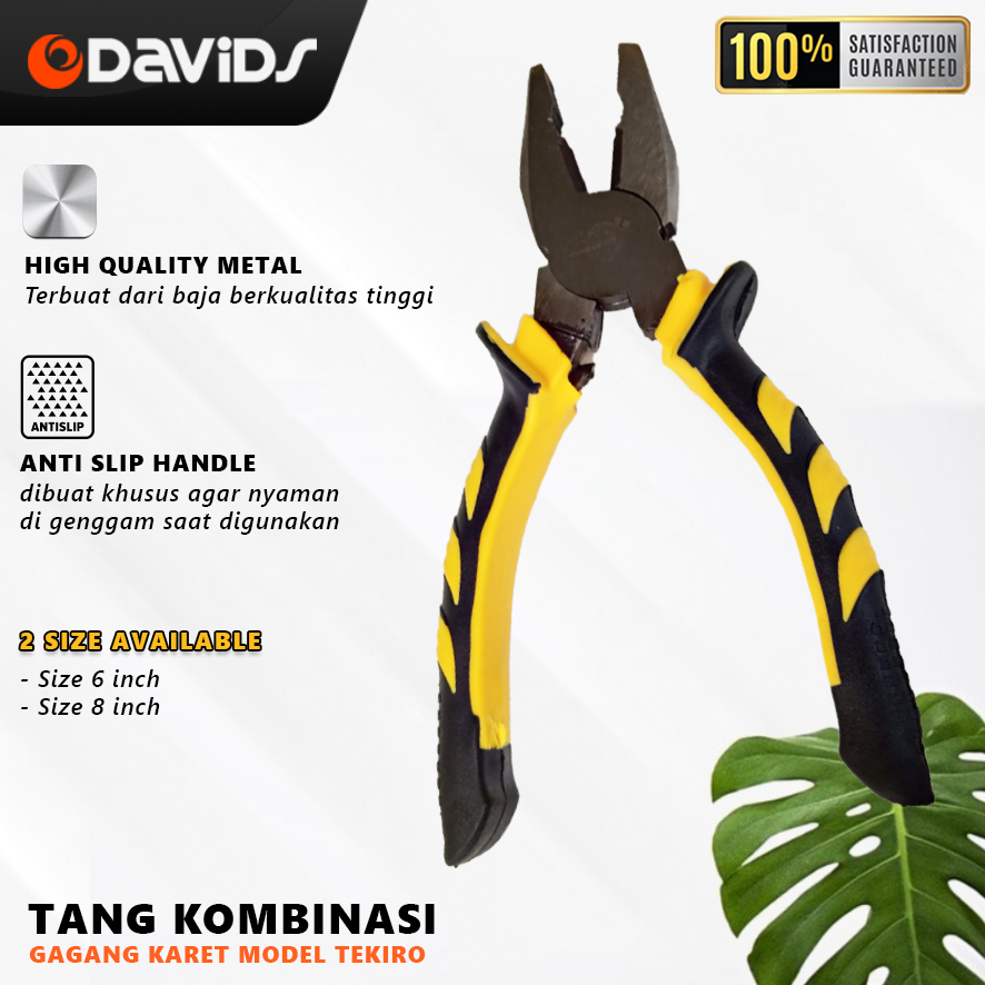 Tang Kombinasi Multifungsi Serbaguna Model Tekiro 8 Inch