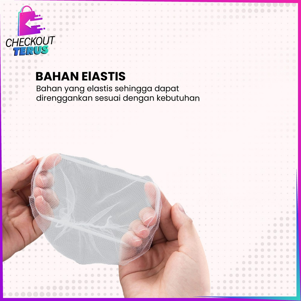 CT C837 Saringan Wastafel Cuci Piring Anti Mampet Kain Jaring Jala Saringan Tempat Sampah Dapur Filter Saringan Sisa Makanan