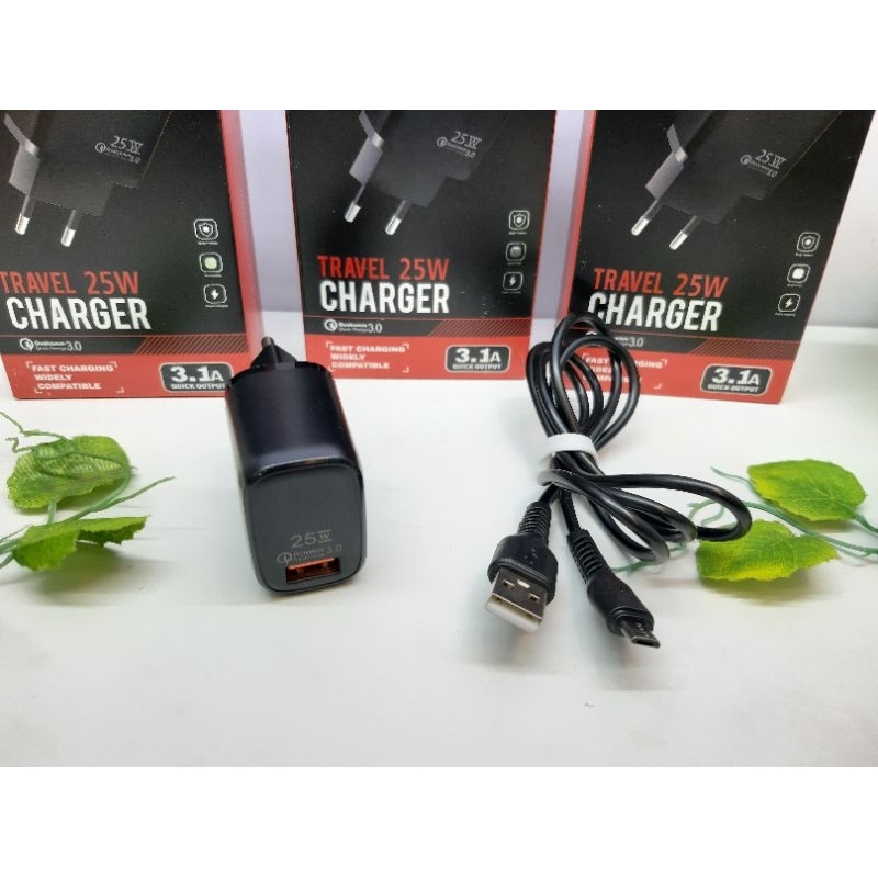 Charger Zbox Z430 25W Qualcomm Quic Charge 3.0 Fast Charging