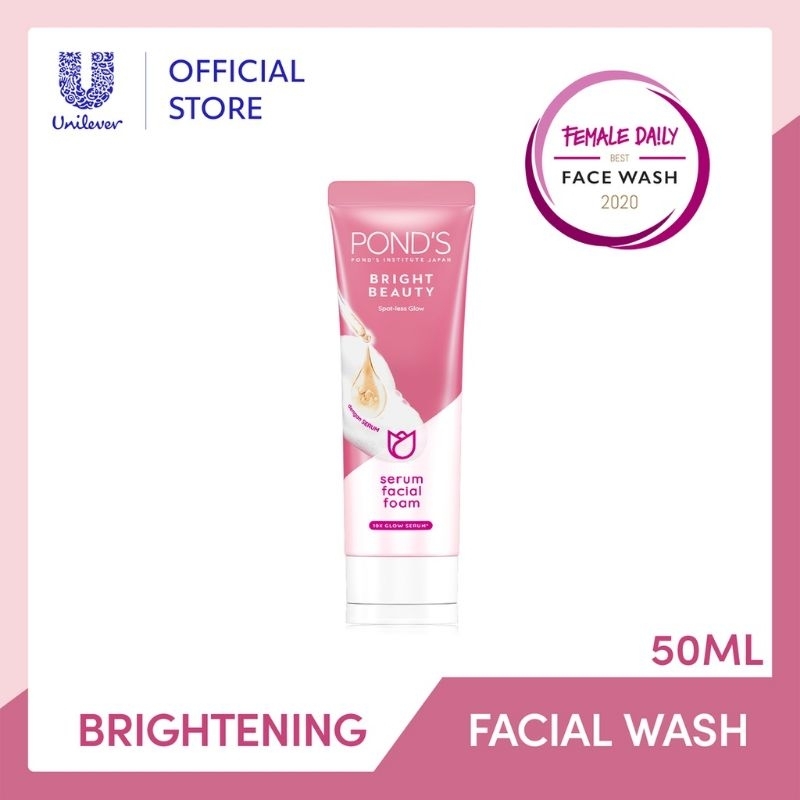 POND'S Bright Beauty Serum Facial Wash 50gr