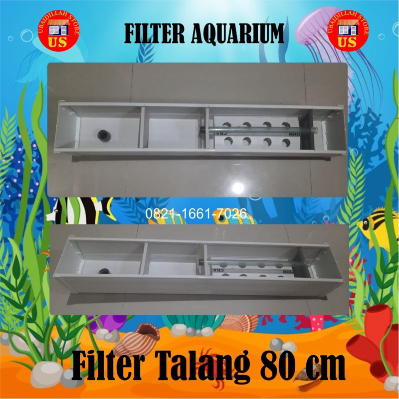 filter talang aquarium 80 Cm