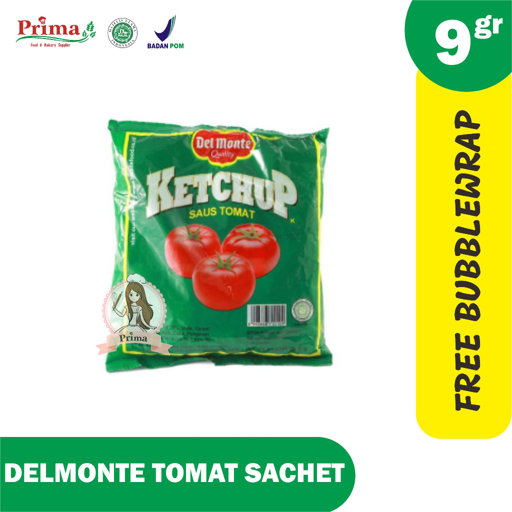 

Saus tomat sachet -- Delmonte sachet