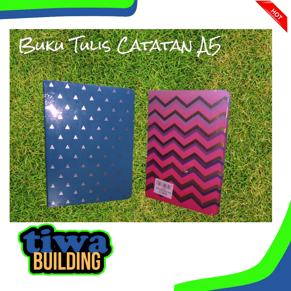 

BUKU TULIS CATATAN / BUKU NOTE /NOTE BOOK UKURAN A5 MOTIF POLKADOT