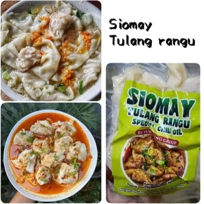 

Siomay tulang rangu special chili oil, rasa pedas sangat mantap