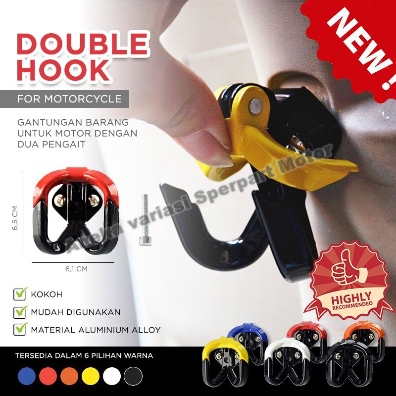GANTUNGAN BARANG MOTOR/GANTUNGAN BARANG MOTOR UNIVERSAL/GANTUNGAN BARANG MOTOR CAKAR 2