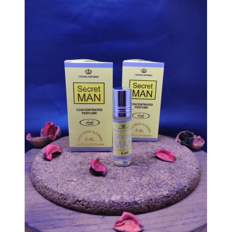 Secret man Roll on 6ml / Parfum Tamam Arrafif Secret Man 6ml