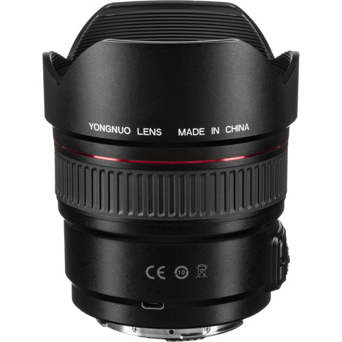 Yongnuo YN 14mm f/2.8 Lens for Canon EF / Yongnuo 14mm f/2.8 For Canon Lens