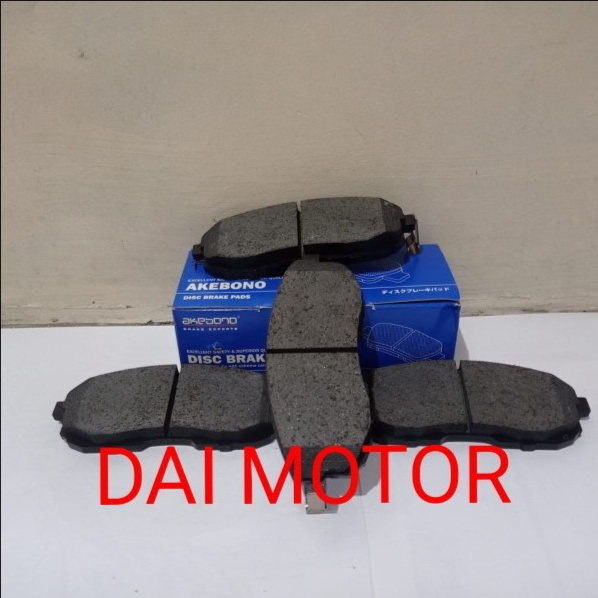 Kampas rem depan nissan Juke akebono original