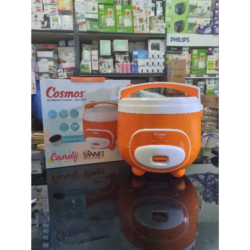 Cosmos Rice Cooker 1.2 liter Crj 3012 / Crj3012 Orange