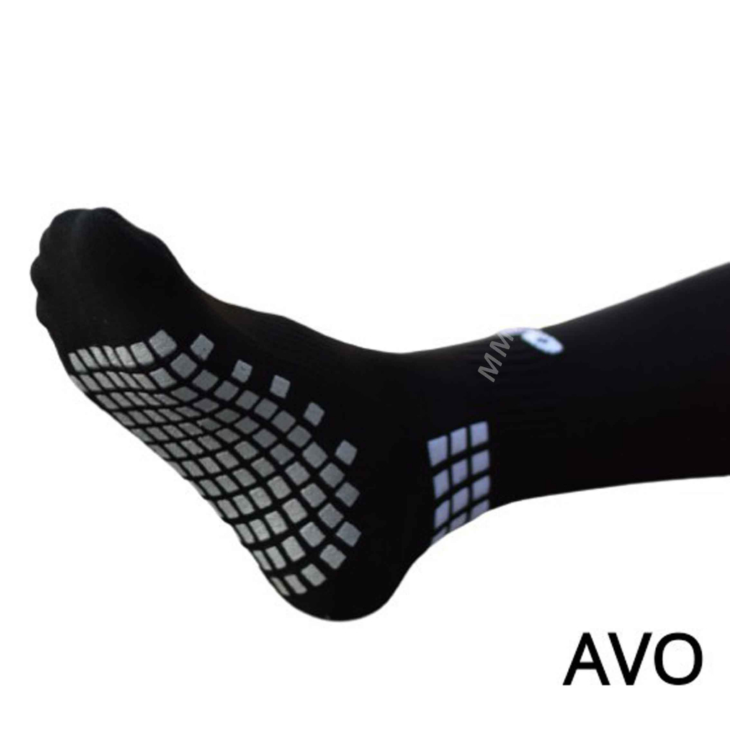 Kaos Kaki Hitam * Kaos Kaki Futsal AVO * Football Socks * Anti Slip