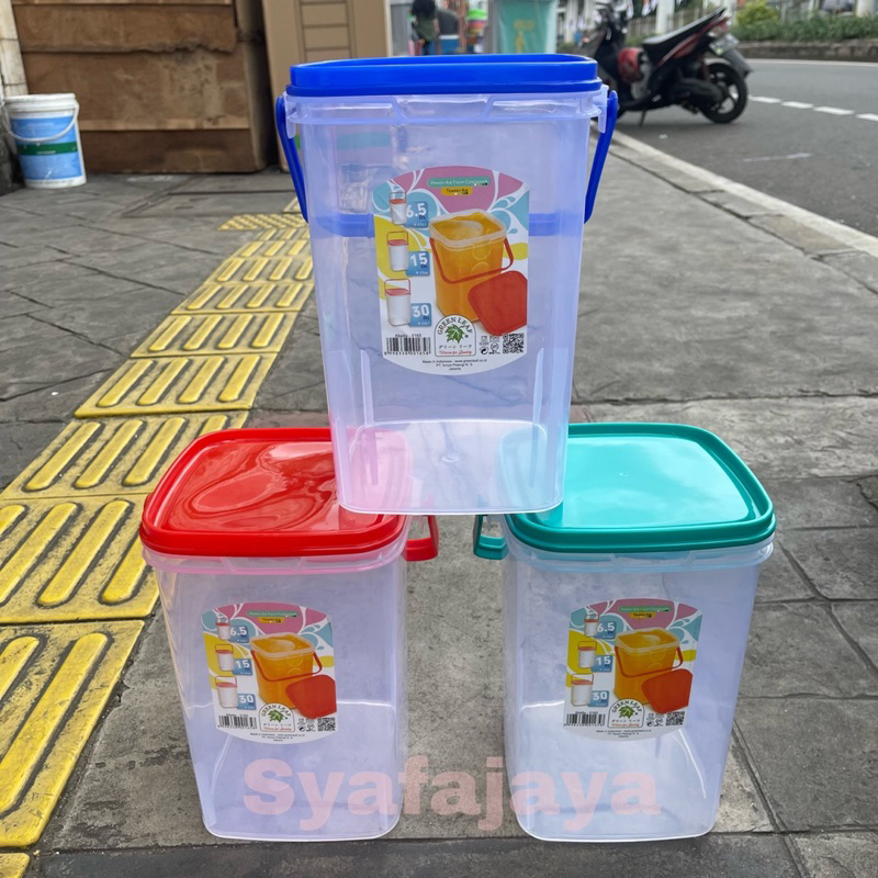 Toples / Aquarium Es Buah / Areta Bulat 6.5 Liter, 13.5 Liter Abella kotak 6.5 Liter, 15 Liter, 30 L