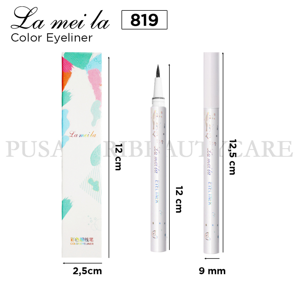 LAMEILA 819 Color Eyeliner Waterproof And Long Lasting