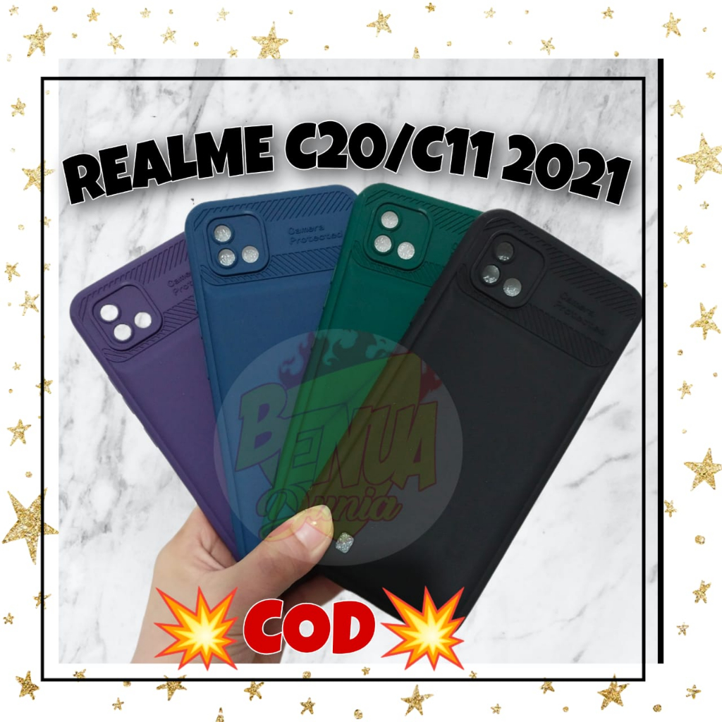 SOFTCASE REALME C12 C25 C20 C11 2021 C21Y C25Y || CASE PROTECTED NEW PELINDUNG KAMERA - BD