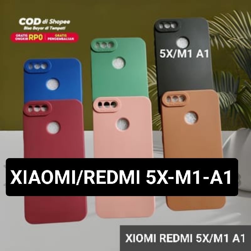 Silikon Softcase  XIAOMI REDMI 5X-M1-A1 Macaron Pro Camera