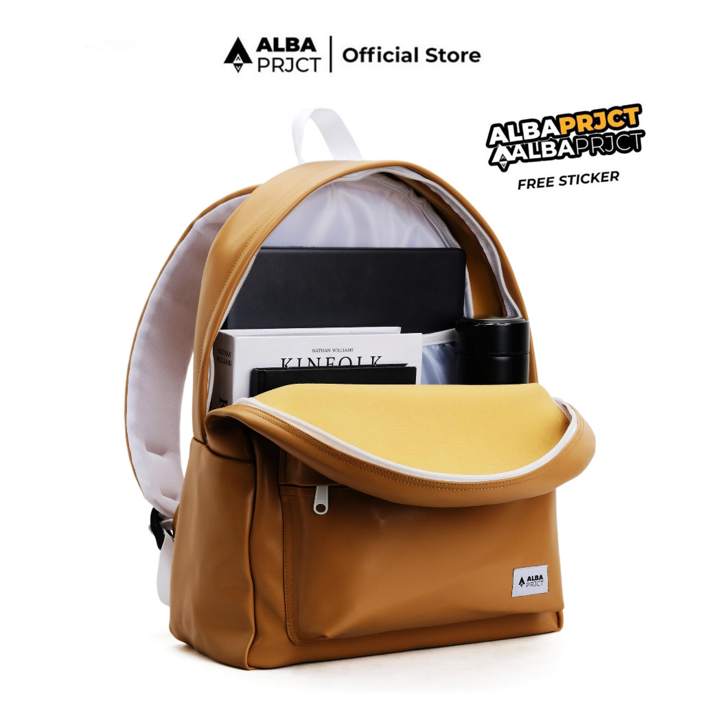 Alba Project - Backpack AYOUME - Tas Ransel Sekolah - Tas Laptop Fungsional