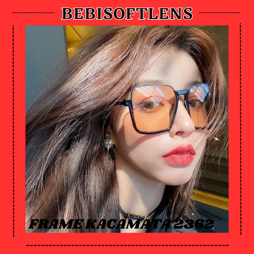 Kacamata 2362 Sunglass Kacamata AntiRadiasi, Kacamata AntiBlueray, Kacamata Bluecromic, Kacamata Normal, Kacamata Minus, Kacamata Kotak, Kacamata Cat Eye / BB