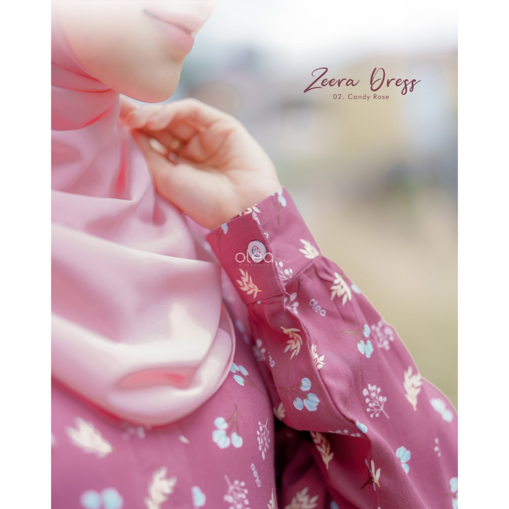 Zeera Dress by Olea / dress mom couple dengan anak