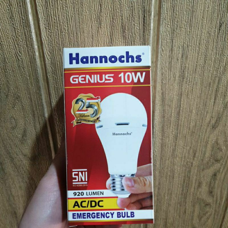 Hannochs Lampu Emergency Lamp Led Genius 10 Watt