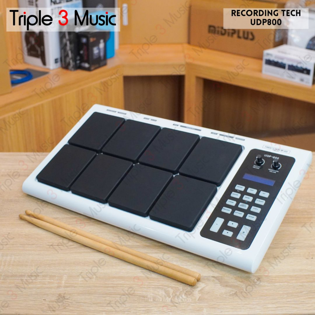 RECORDING TECH UDP800 UDP 800 Multi Percussion Electronic Drum Pad Elektrik