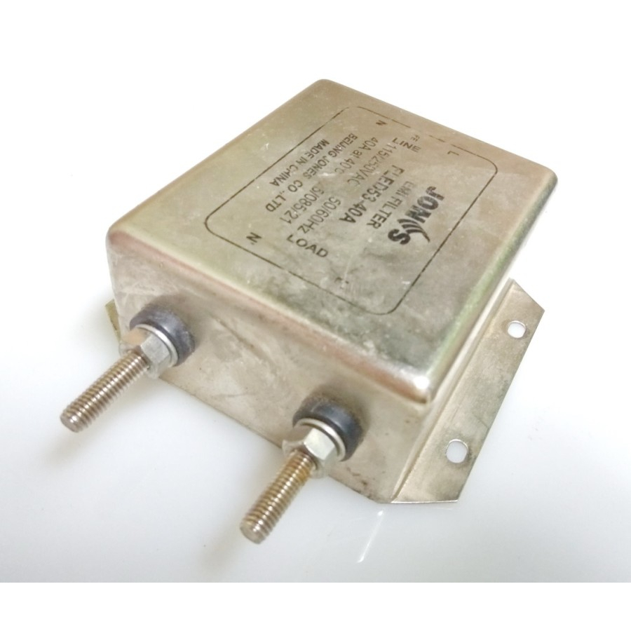 Emi Filter 40a 250vac / 40a 115/25vac 50/60Hz FLED53-40