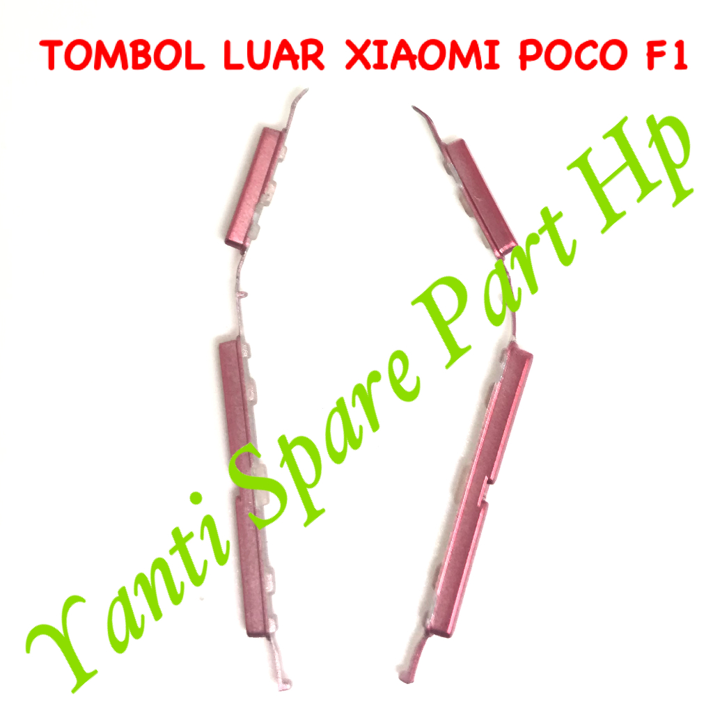 Tombol Luar On Off Volume Xiaomi Pocophone F1 Original Terlaris New