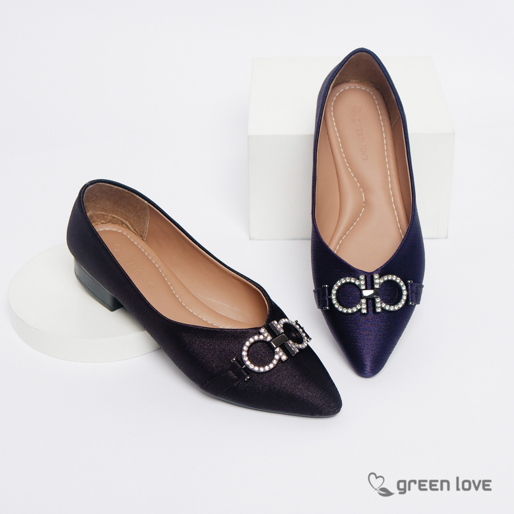 Green Love Sepatu Pantofel CAMELLIA