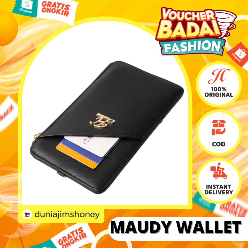 JIMS HONEY MAUDY WALLET DOMPET LANYARD WANITA ORI