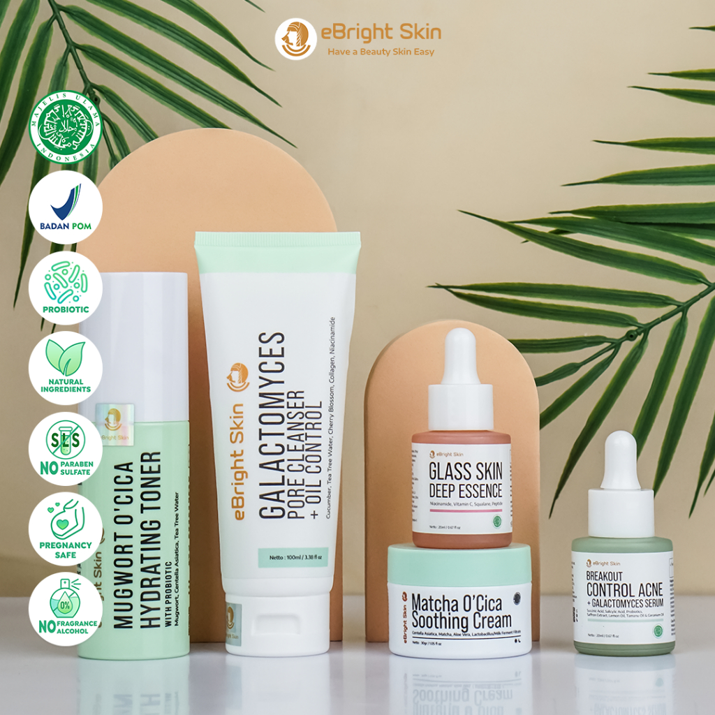 eBright Skin Paket Jerawat dan Glowing - Acne Glowing Ultimate