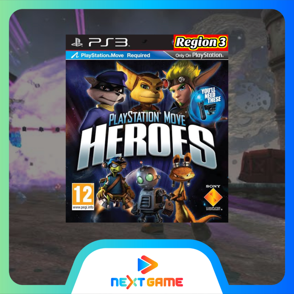 PS3 Playstation Move Heroes