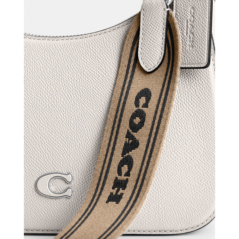 Coach Hobo Crossbody With Signature Canvas Detail (CJ 842)