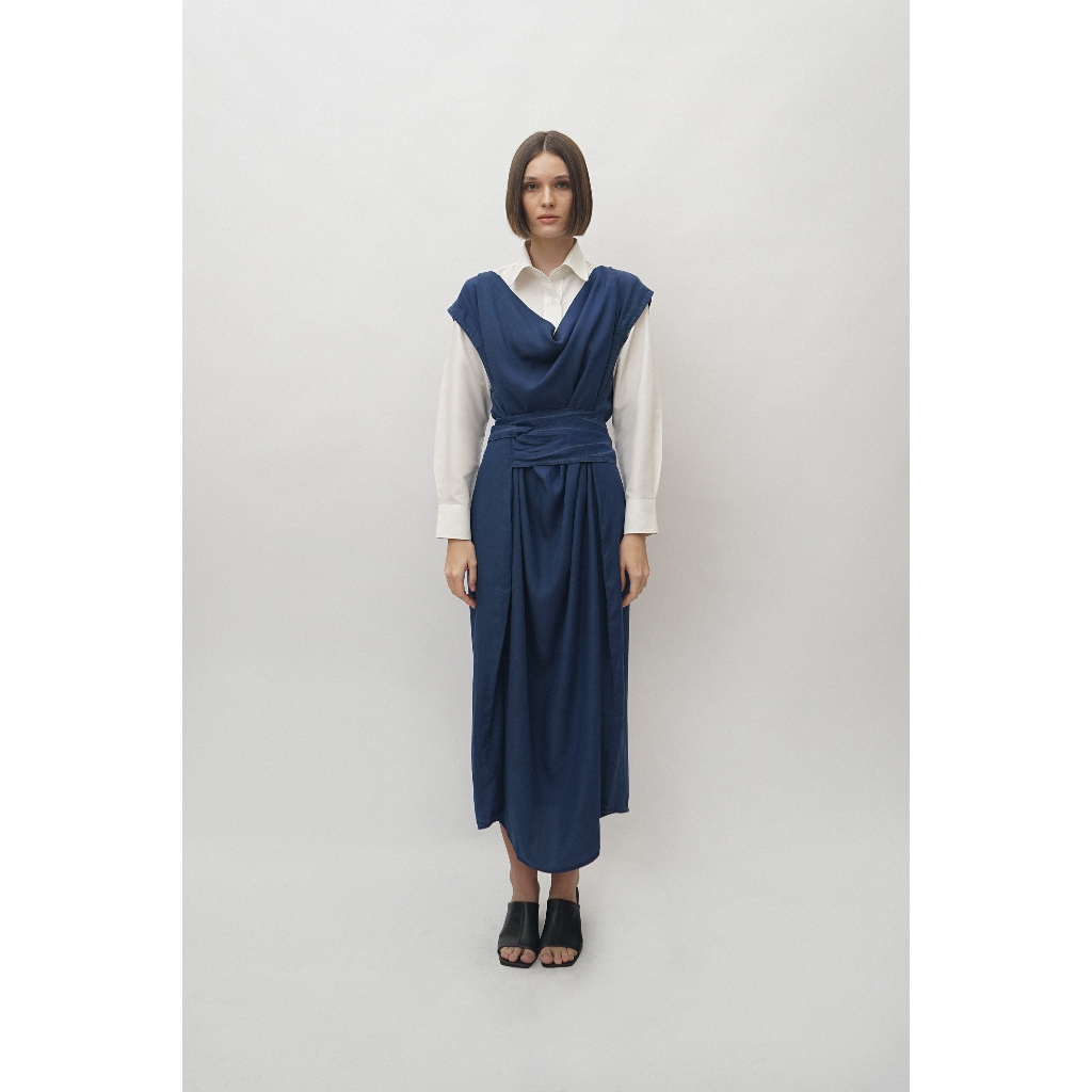 MASSHIRO&amp;Co. - KOI DRESS - Denim