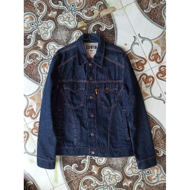 Jaket jeans edwin store original